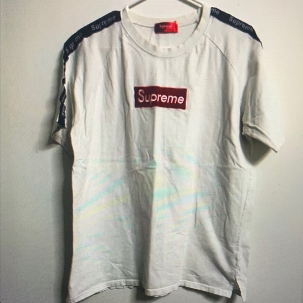 Supreme White Short Sleeve Tee